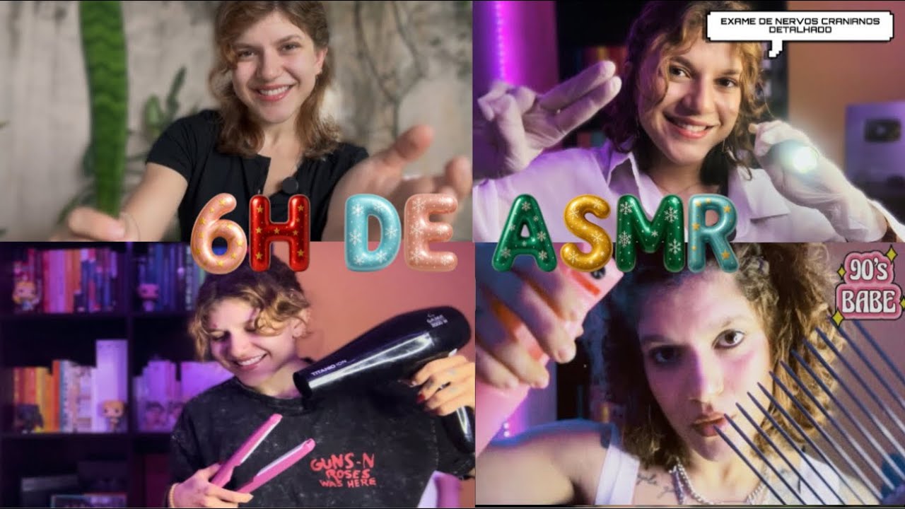 10 ASMR’s ROLEPLAY PARA TE FAZER DORMIR PROFUNDAMENTE 💤 