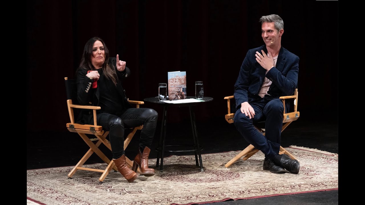 Nina Totenberg on Ari Shapiro (her former intern) at Live Talks Los Angeles event with Pamela Adlon