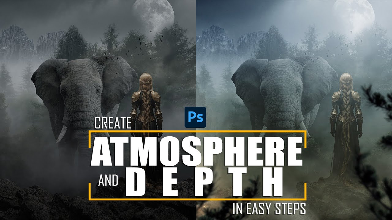 Atmosphere and Depth Photoshop Tutorial