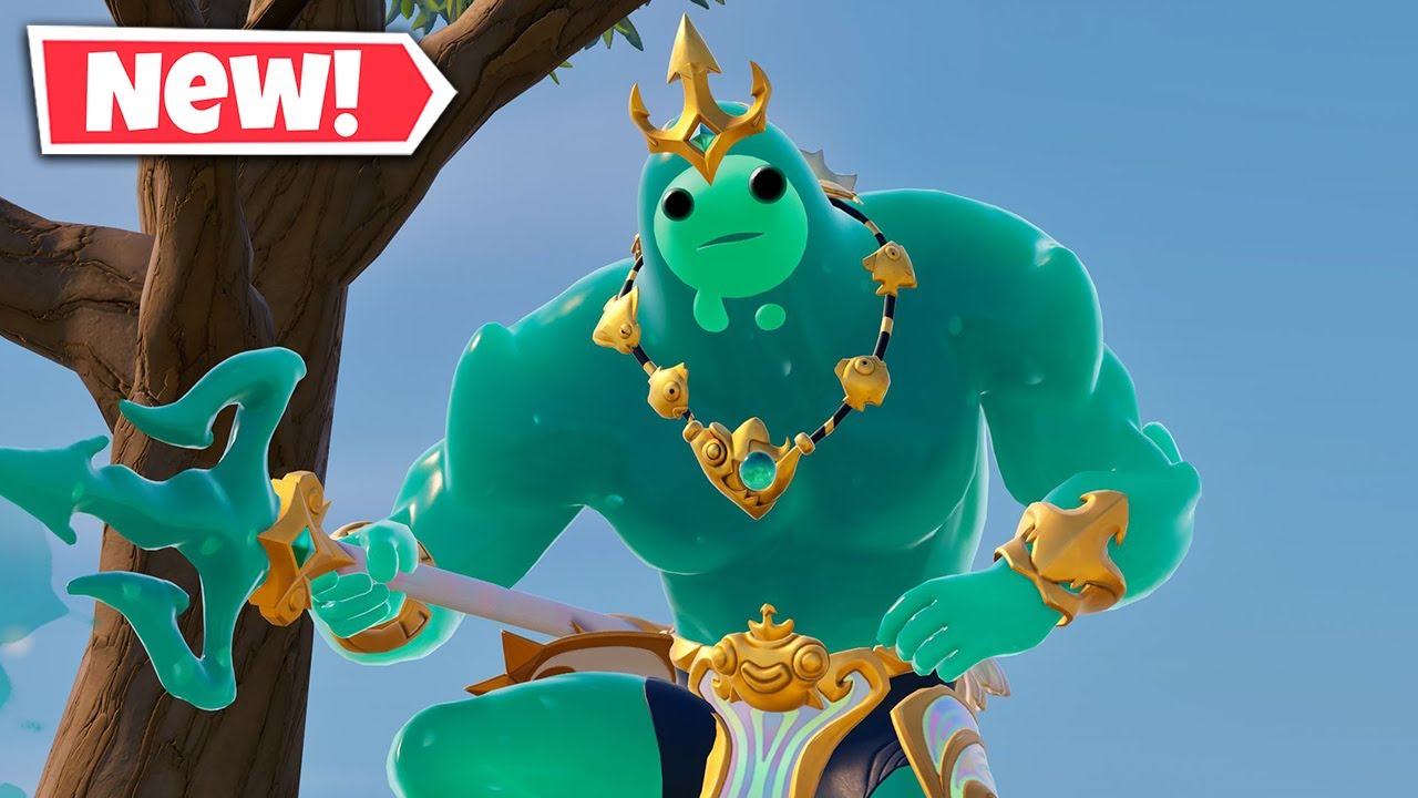 NEW POSEIDON Skin Gameplay in Fortnite!