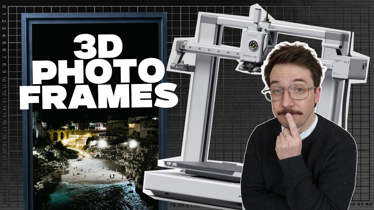 Разработка магнитных 3D-печатных фоторамок.