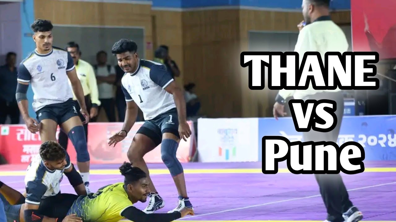 Thane Gramin  vs Pune Chinchwad 71th State Kabaddi Match 2024