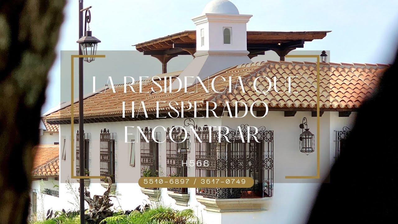 La residencia que ha esperado encontrar, 1 nivel a 15min. de La Antigua Guatemala