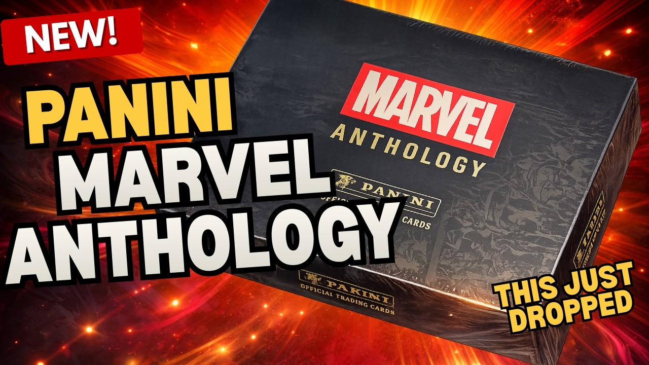 THIS JUST DROPPED! | Panini Marvel Anthology Unboxing | Topps Killer?