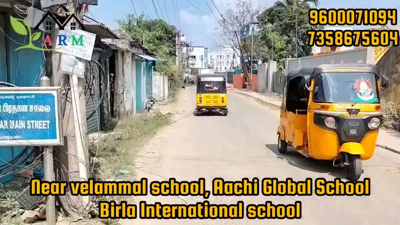 அயனம்பாக்கம் ராயல் கிளப் அருகில் 2580.ச.அடி வீட்டுமனை...