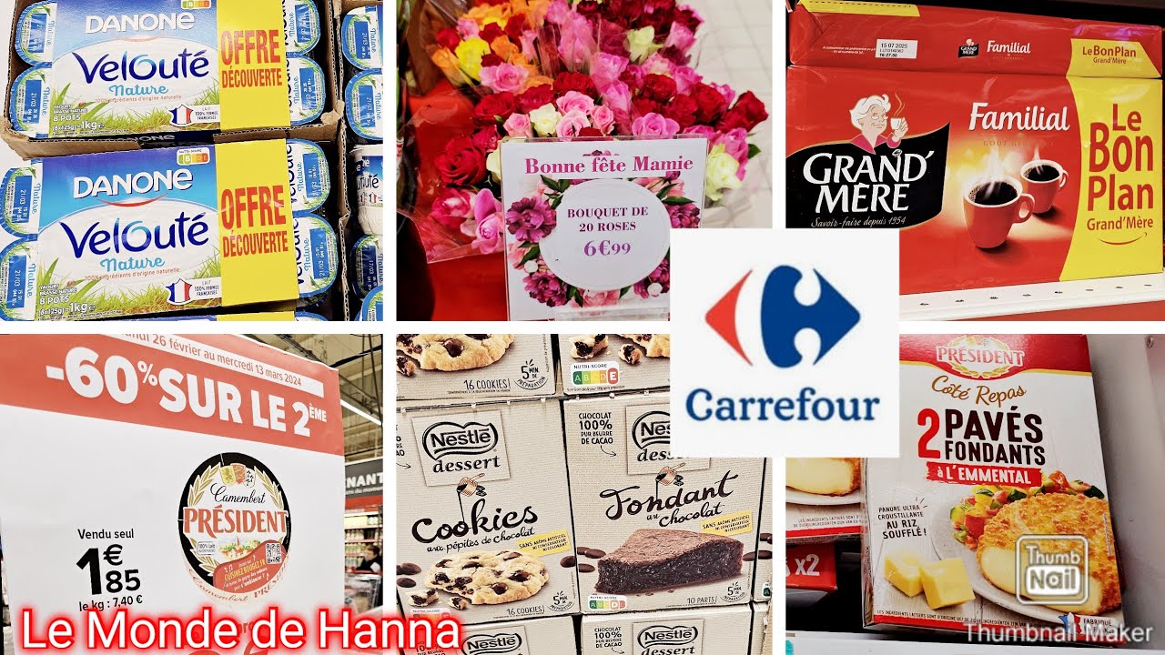 CARREFOUR FRANCE 02-03 PROMOTIONS ✨️