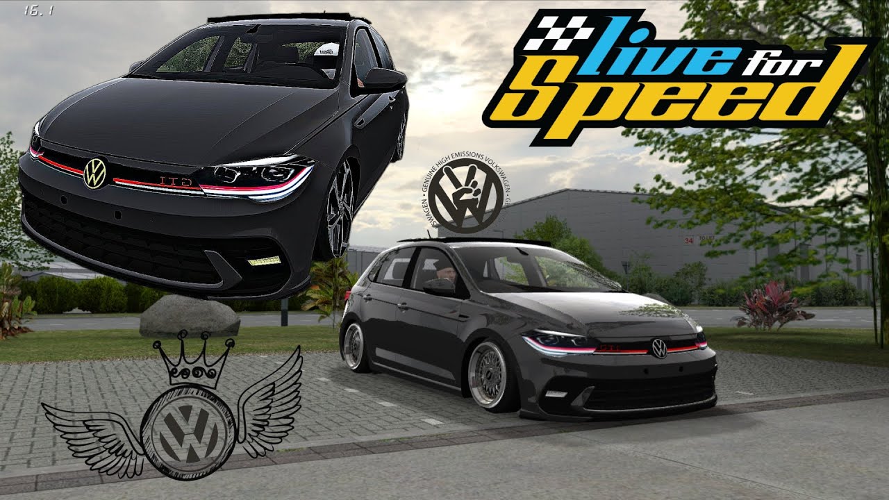 [Share MOD] Polo GTI (TheBouncingVW) | 2.0 Live For Speed(LFS)#viral #lfsdrift #sweatcoin