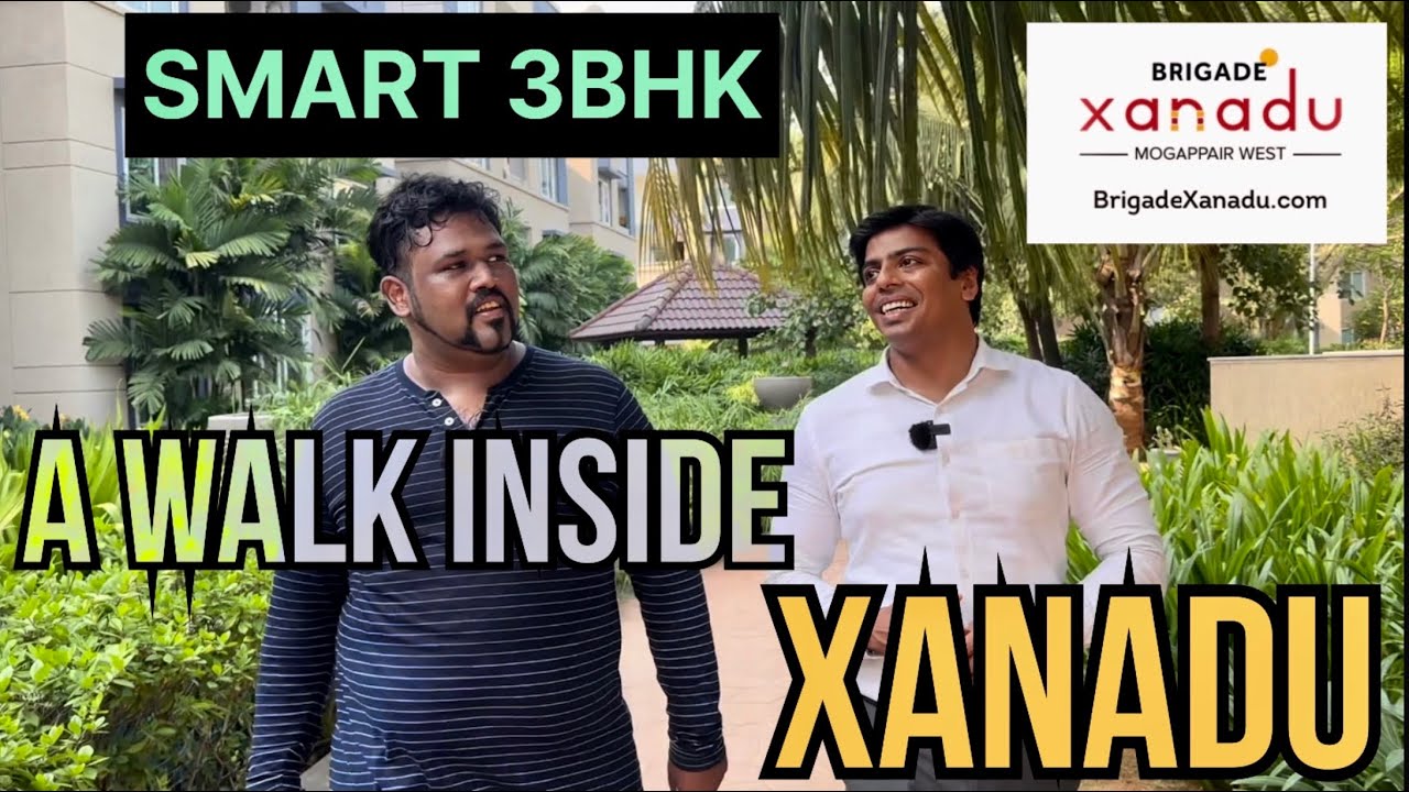 Brigade Xanadu | A Walk through & SMART 3BHK option explained #aruvameesaikoduvaparva #brigadegroup