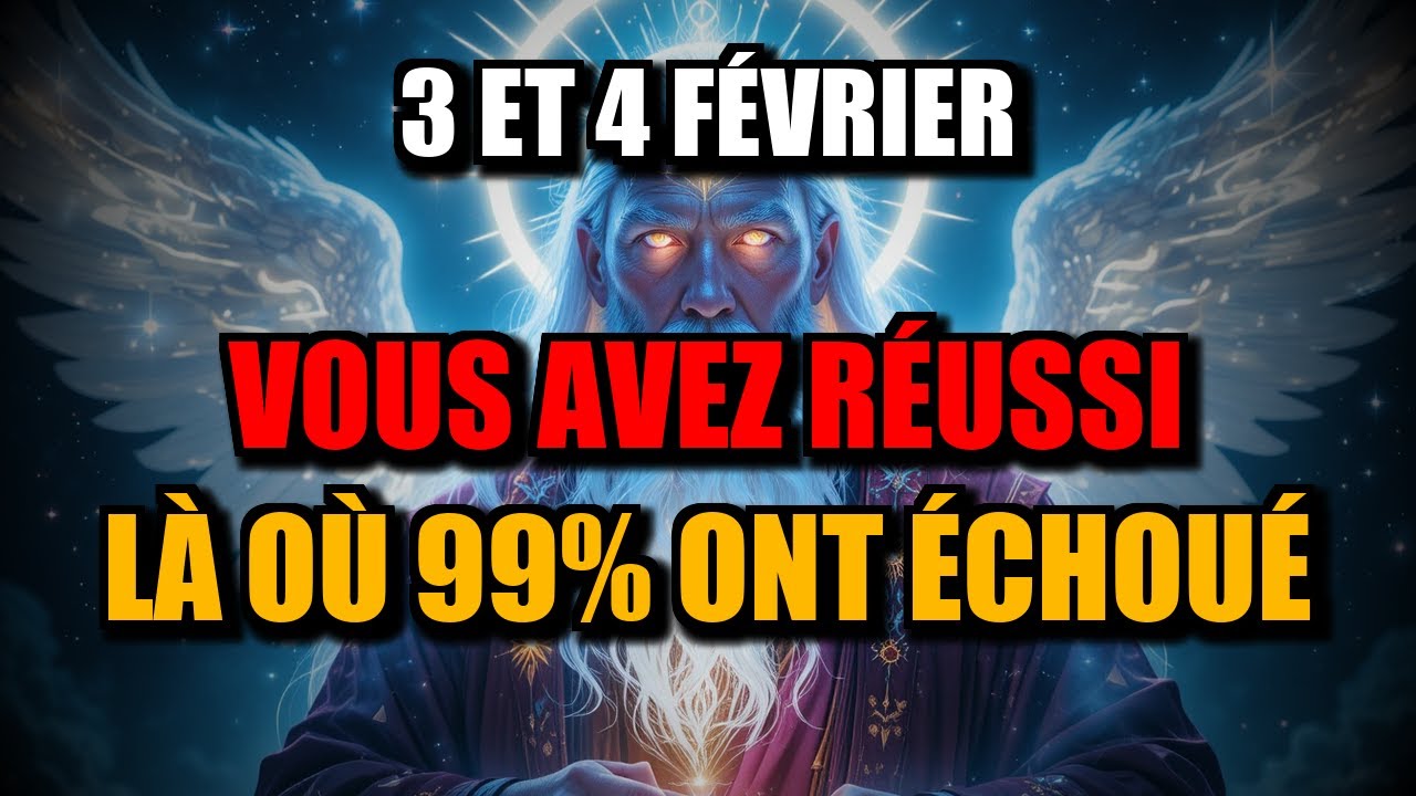 Élu Les 3 et 4 FÉVRIER, vous avez réussi le test de Dieu sans le savoir Résultat EXCELLENT!