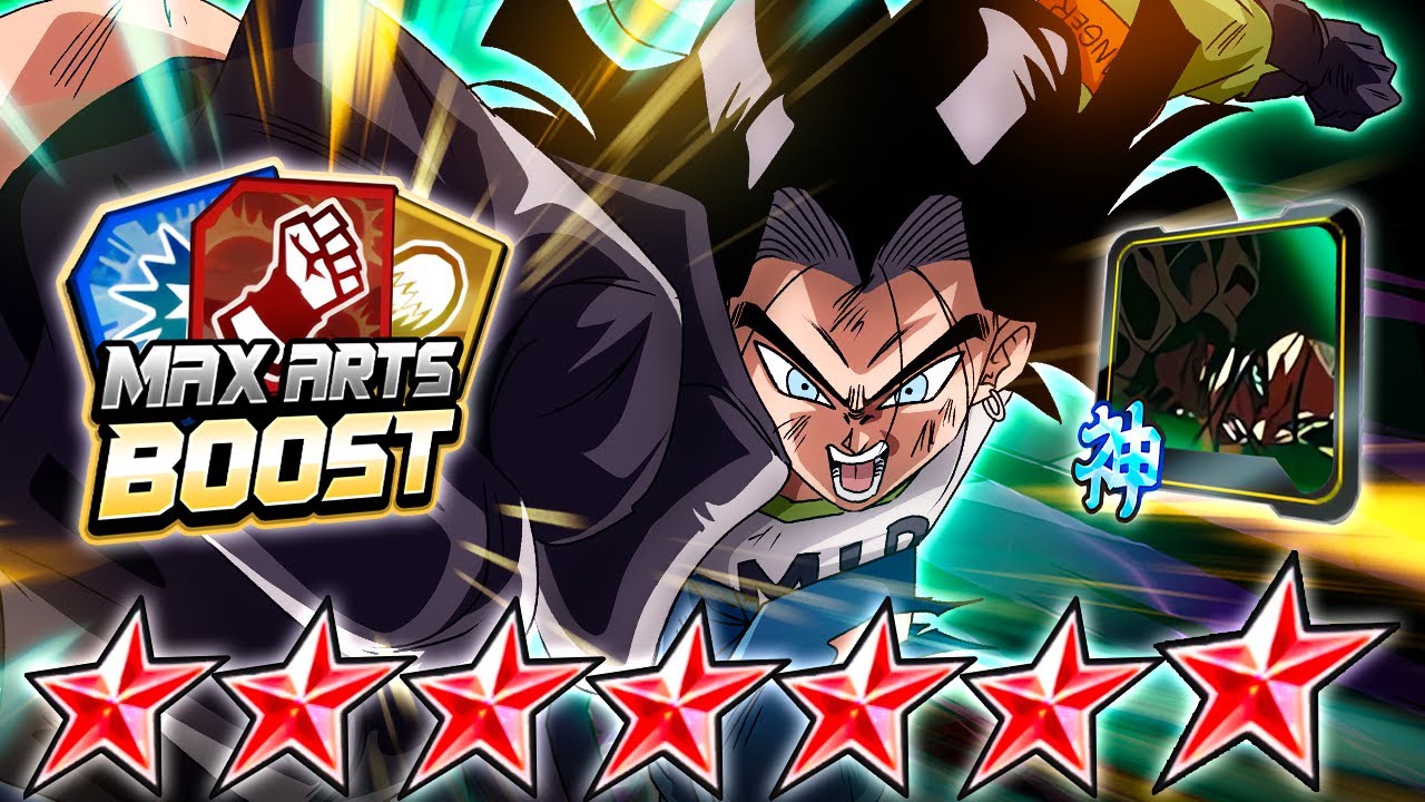 (Dragon Ball Legends) MAX ARTS BOOSTED LF BLU ANDROID 17 &mdash; НЕВЕРОЯТНЫЙ ПЕРСОНАЖ ИГРЫ-ЛИДЕРА!