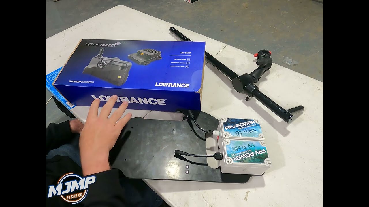 Active Target Unboxing and installing on a hobie Pa14 Kayak