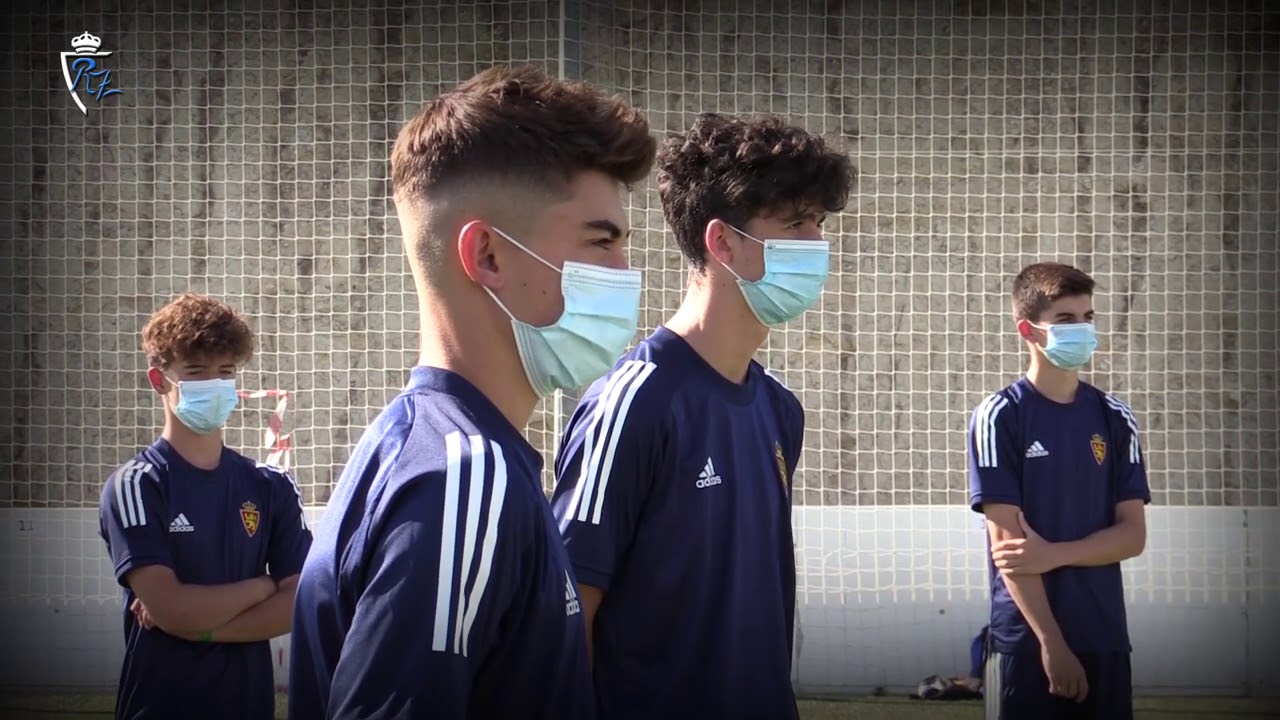 Protocolo de entrenamientos de la cantera zaragocista | 27/9/2020