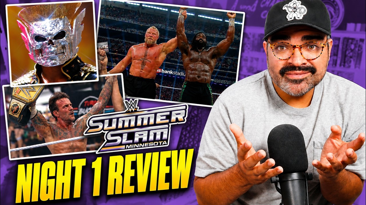 МОЙ обзор SummerSlam, ночь 1: Хорошие матчи... Но где же сюжеты?