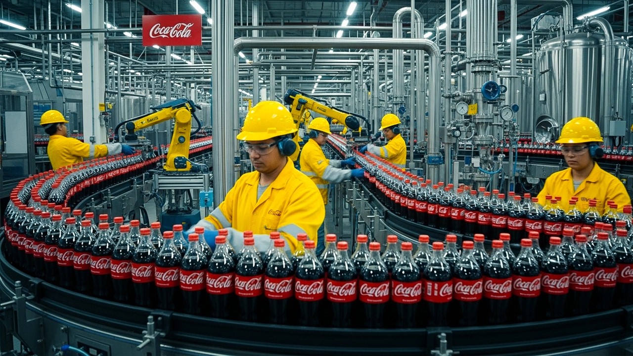 Inside the Coca-Cola Factory – How 1,000 Bottles Per Minute Are Made