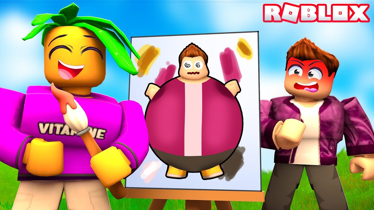 VITAMINE vs. CENTEX wer kann BESSER MALEN?! (Roblox Speed Draw)