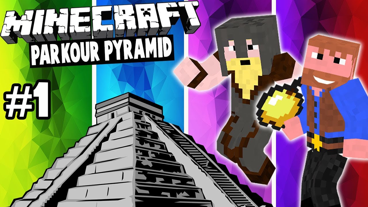 KING & QUEEN OF PARKOUR! (Minecraft: Parkour Pyramid)(Ep.1)
