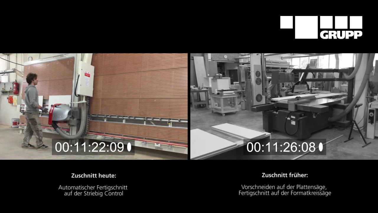 Striebig Control - Gewinnoptimierung durch Fertigzuschnitt