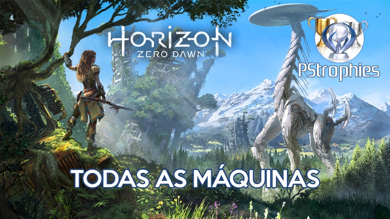 Horizon Zero Dawn - Todas as máquinas catalogadas - Guia de Troféu 🏆