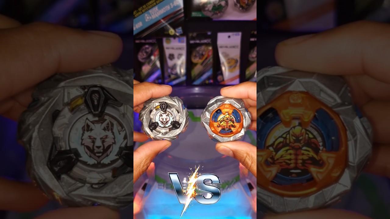 Beyblade X Battle! 🪨🐺 The Golem Juggernaut vs. The Steady Wolf &ndash; Golem Rock vs. Silver Wolf