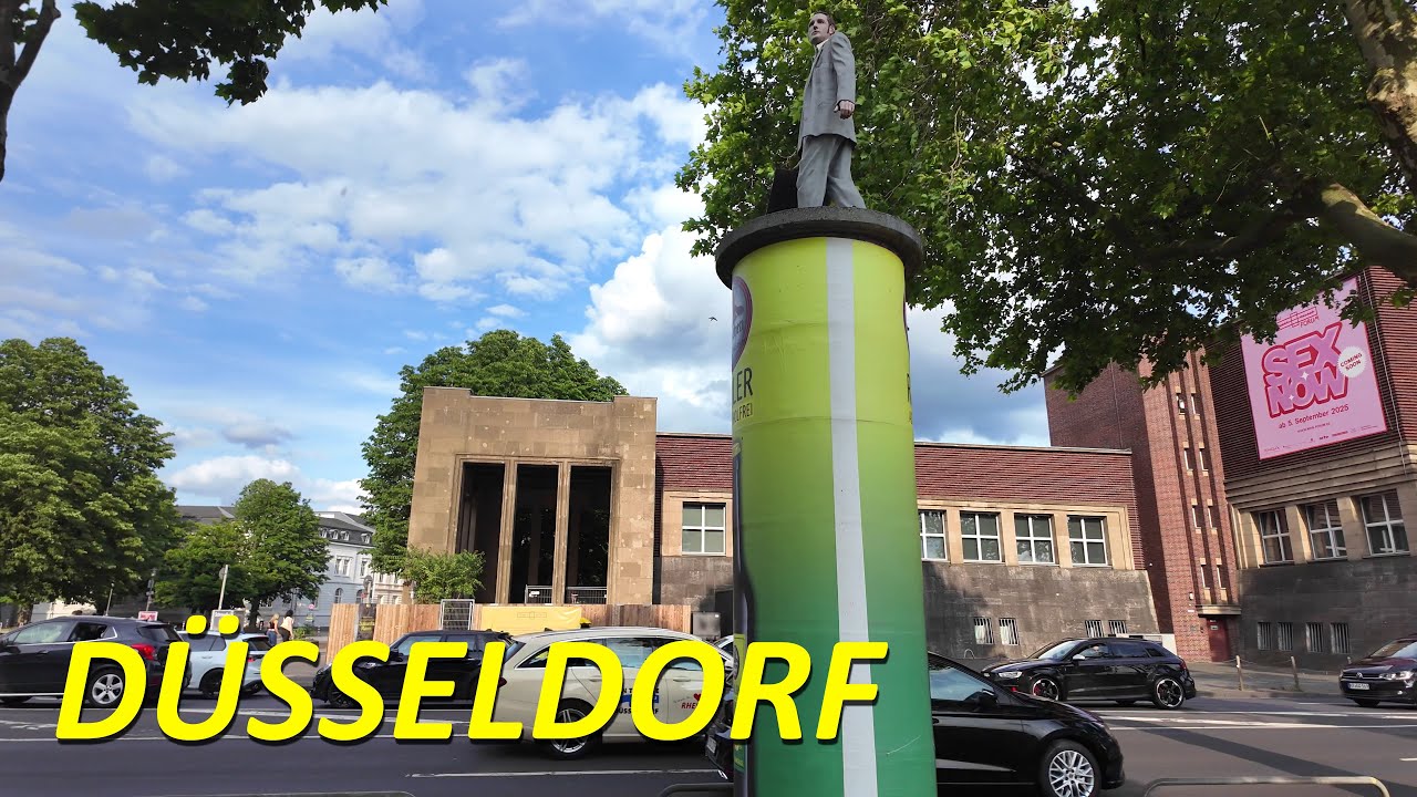 Düsseldorf walking 4K | Frühling 2025