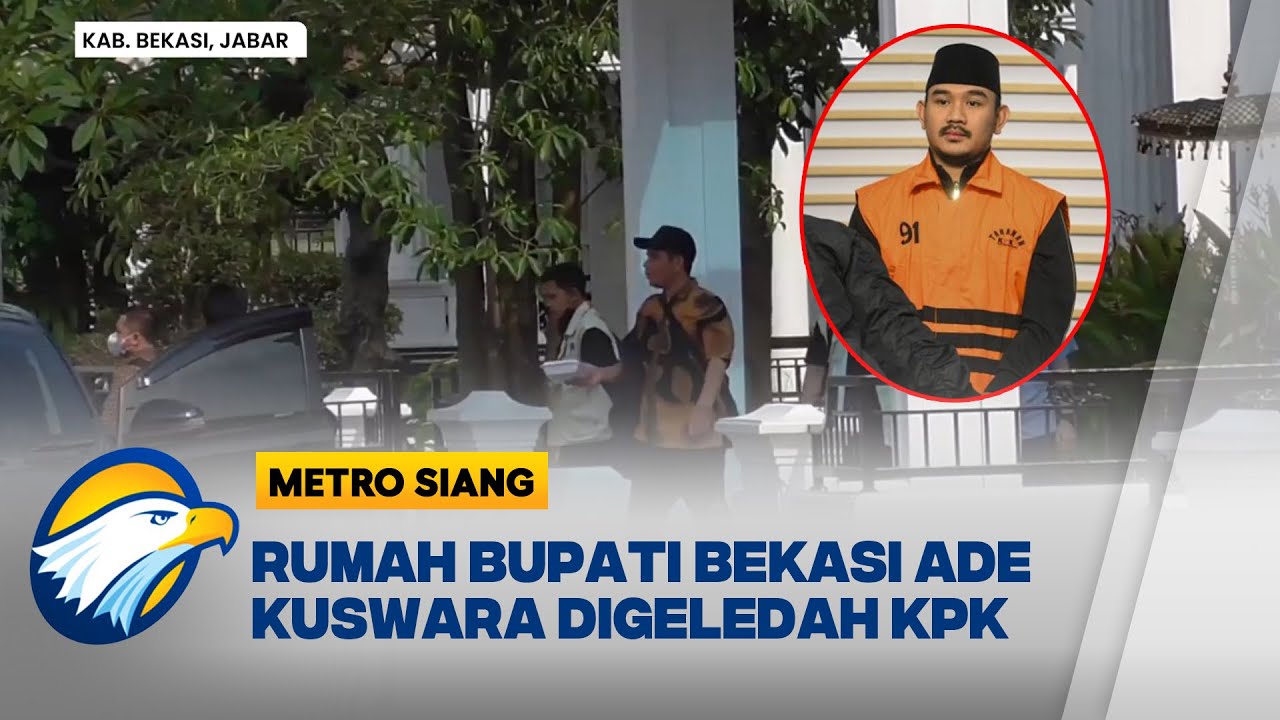 KPK Geledah Rumah Bupati Bekasi Terkait Kasus Korupsi - [Metro Siang]