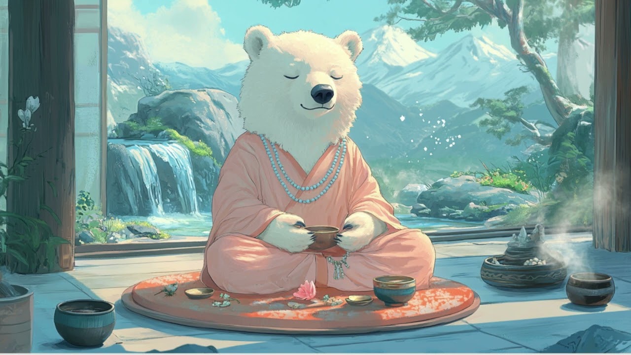 Mocha Meditation | Tibetan Singing Bowls & Subtle Bass | Zen Lofi for Focus and Relaxation