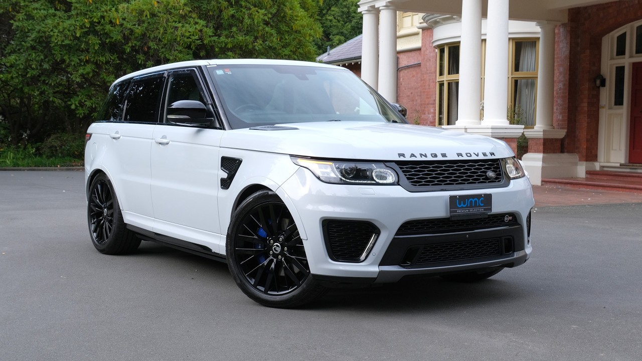 2016 Land Rover Range Rover Sport SVR 5.0lt V8 Supercharged