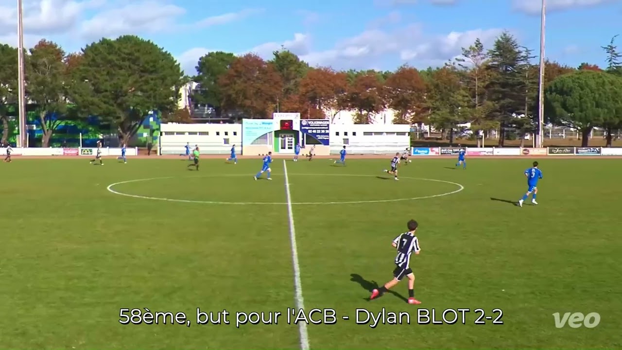 Régional 3 - 3ème journée : ACB - ST MARC FOOT 5 octobre 2025