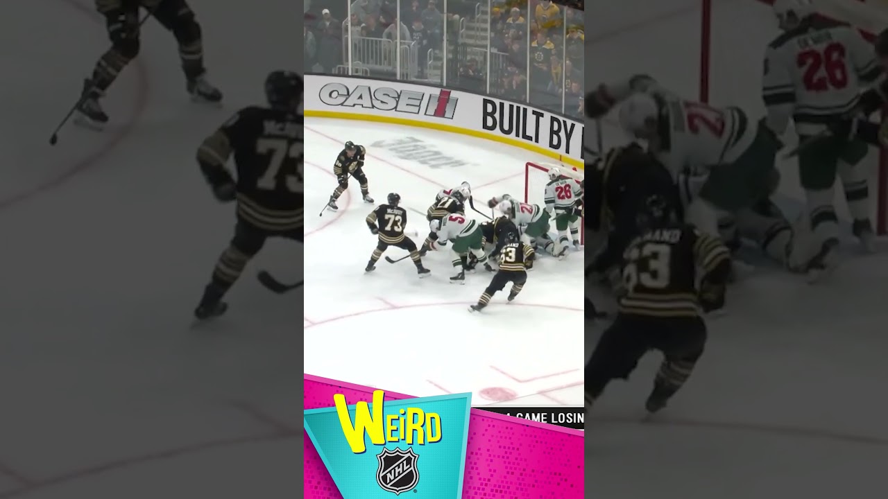 Chaos in the crease!