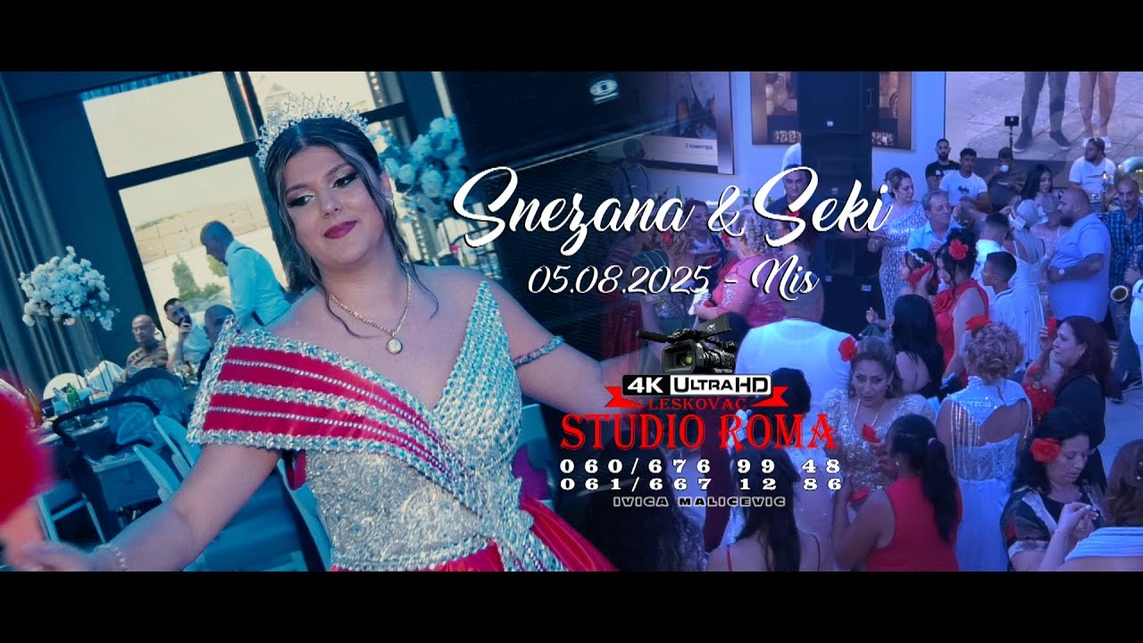 CAST KOSULJA // SNEZANA & SEKI PART1 - 05.08.2025 NIS-STUDIO ROMA IVICA 4K LESKOVAC