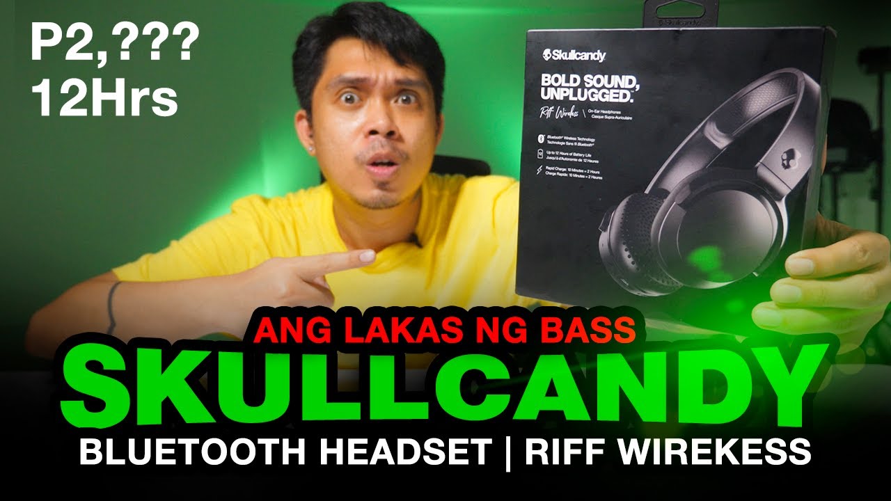 Pinaka Sulit na Bluetooth Headset | Skullcandy Riff Wireless - UNBOXING + REVIEW  |  CRIS DIGI