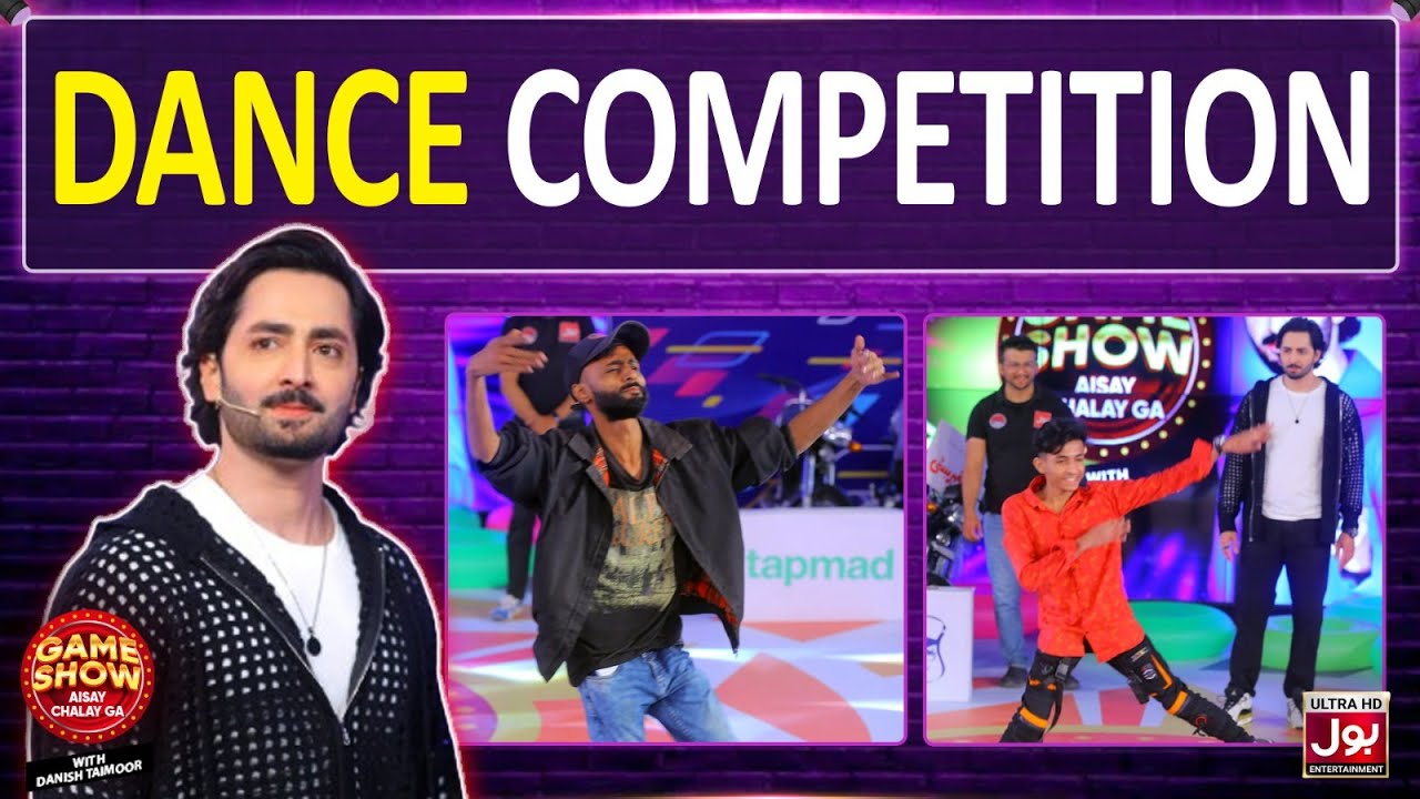 Dance Competition In Game Show Aisay Chalay Ga With Danish Taimoor | BOL Entertainment