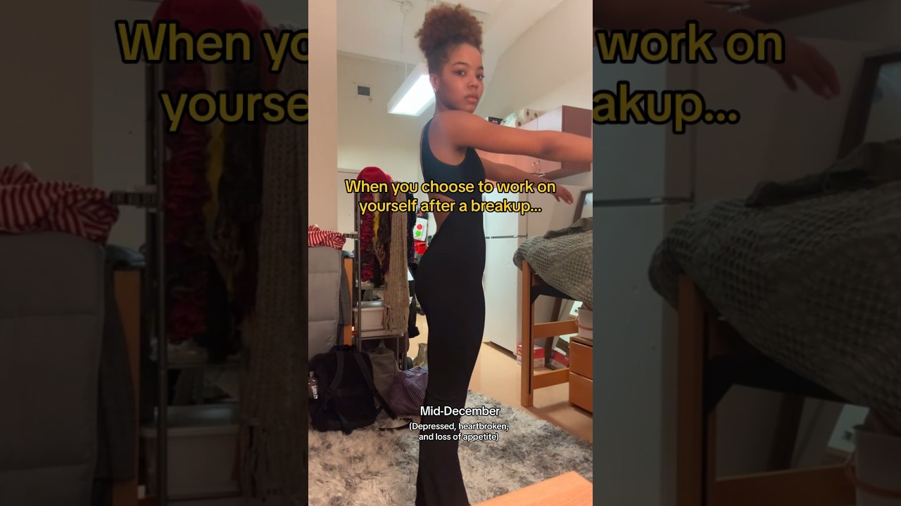 After breakup glow up 🍑💪🏽 #chooseyourself #exercise #gym #breakup #heartbroken