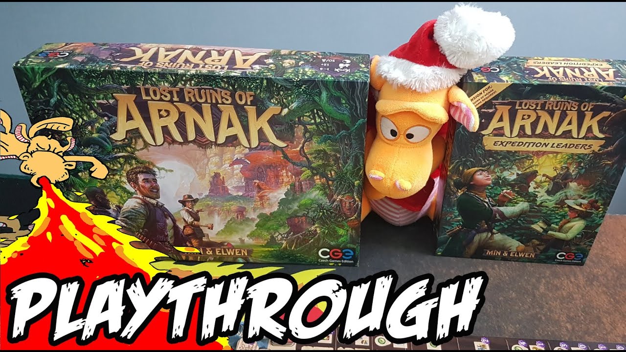 Lost Ruins of Arnak: Expedition Leaders - Playthrough