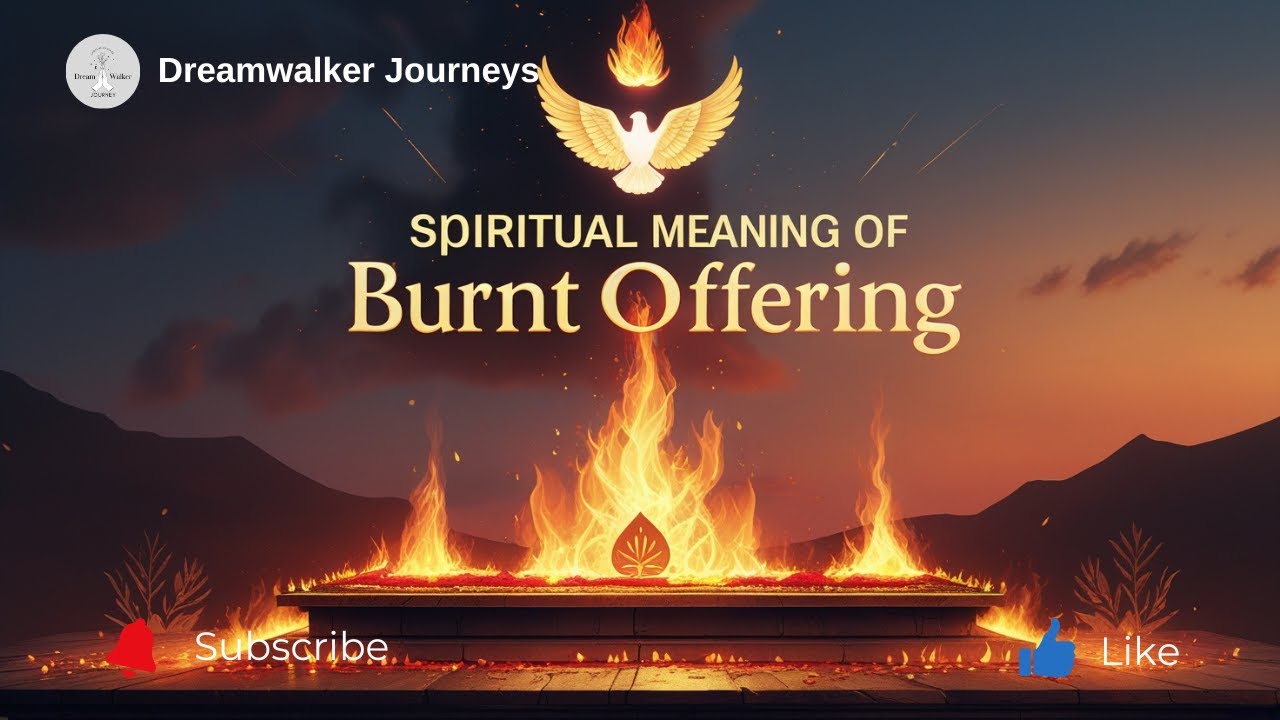 Spiritual Meaning of Burnt Offering | Sacrifice, Purification, and Divine Connection