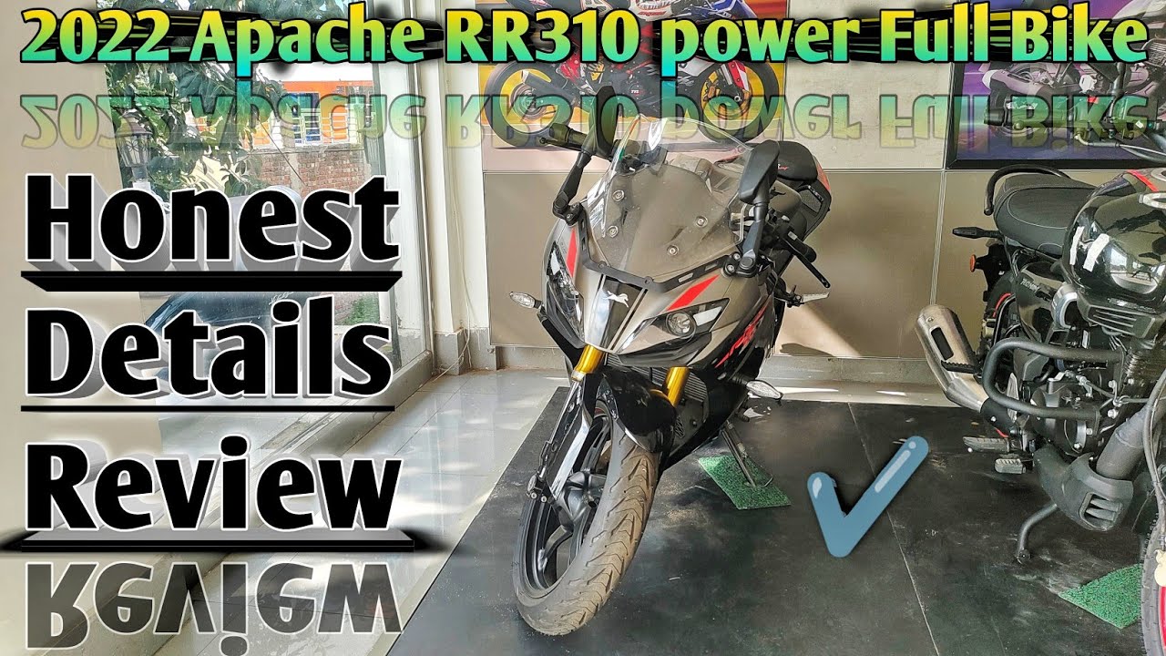 2022 Apache RR310 Details Review Video | On Road Price |Mileage |Features |explain in hindi language