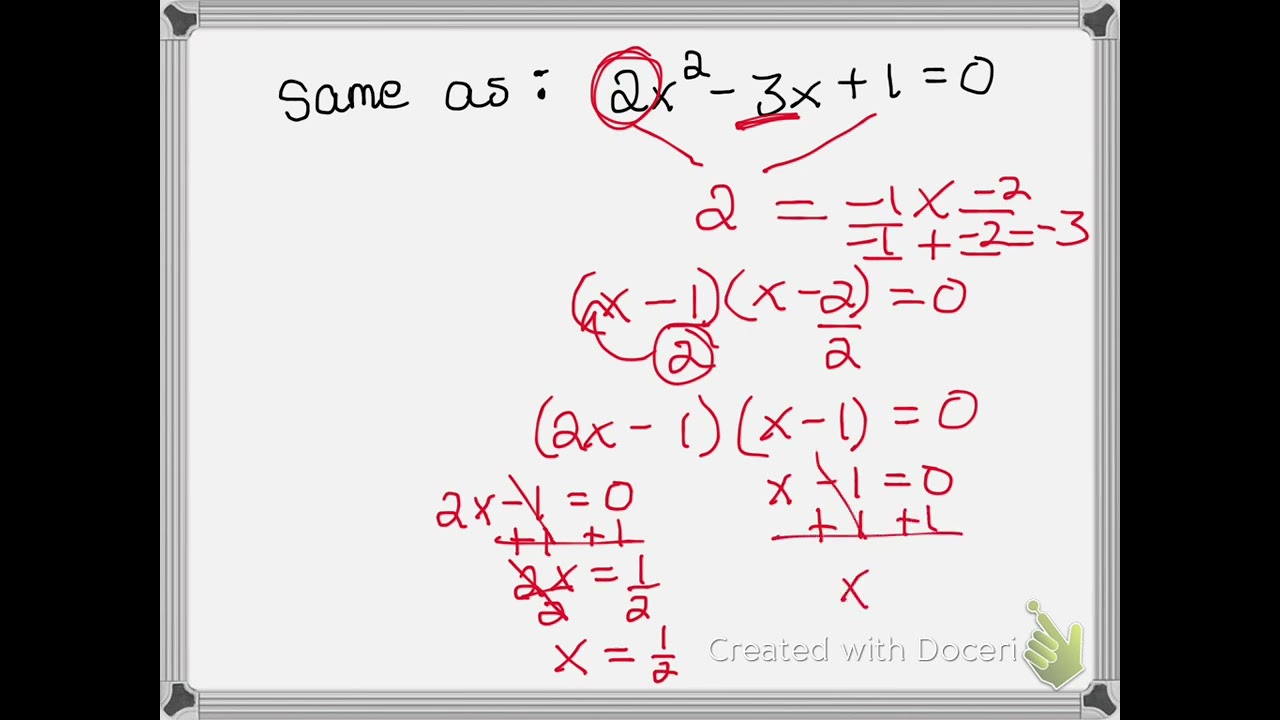 Solving Trig  Equations (factoring)