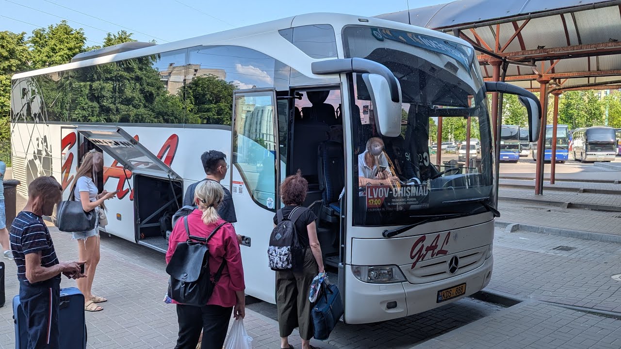 Bus trip report | Lviv — Ivano-Frankivsk | Mercedes-Benz Tourismo II 15RHD | GalTrans