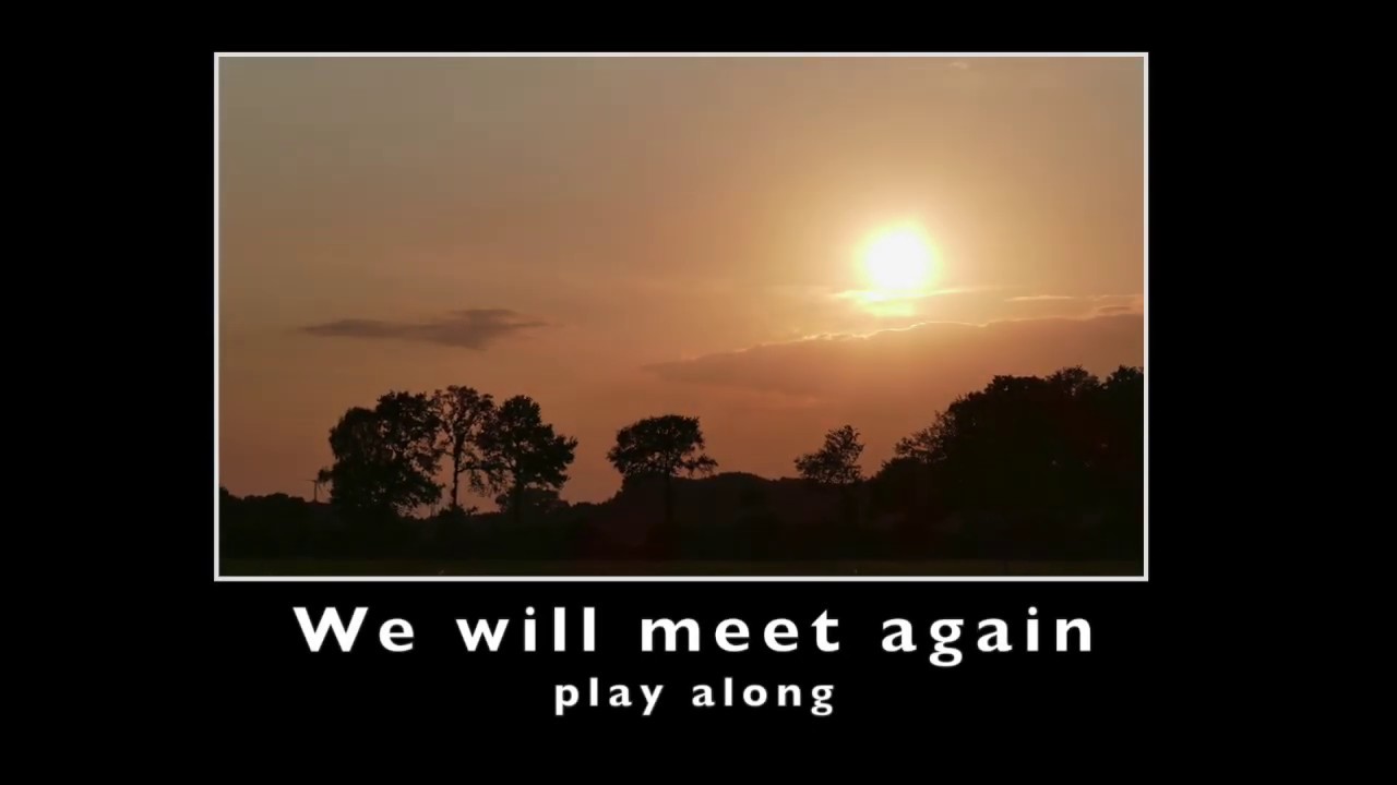 We Will Meet Again (Bill Evans) - Backing + music sheet