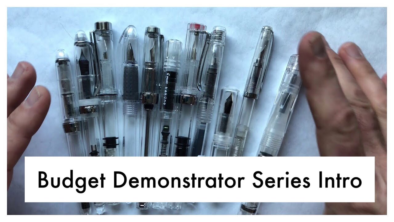 Budget Demonstrator Fountain Pen Reviews - Series Intro
