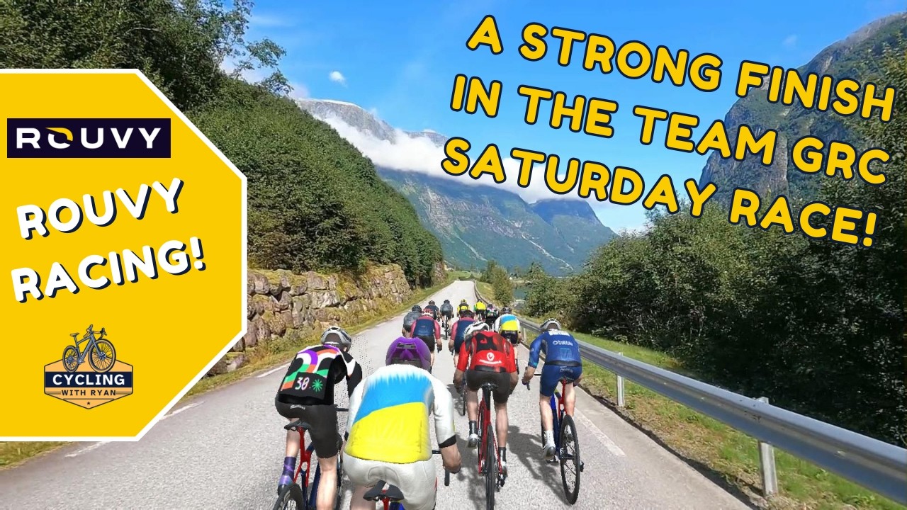 Rouvy Racing A Strong Finish in the Team GRC Saturday Race