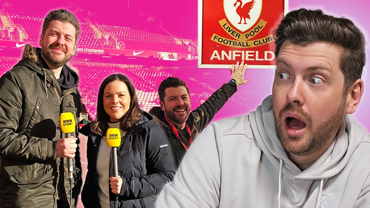 I Got Interviewed PITCHSIDE AT ANFIELD LIVE on TV!!! MAYCH WEEKLY VLOG 03