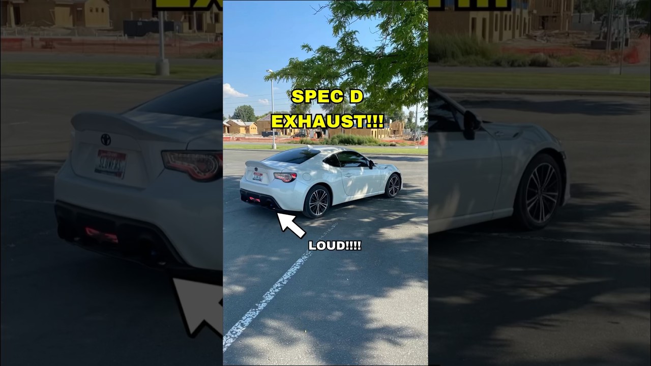 SPEC D TUNING EXHUAST FRS/BRZ