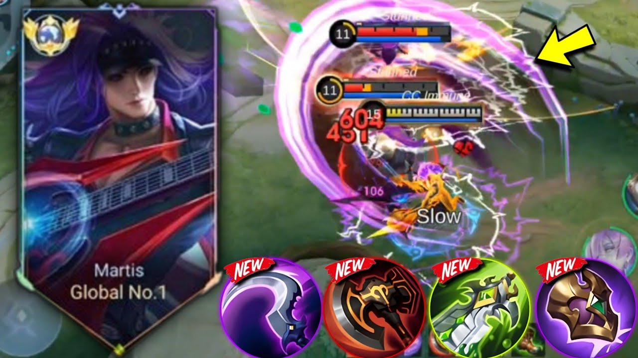 TOP GLOBAL MARTIS PERFECT & SUPER AGGRESSIVE GAMEPLAY!!🔥 ( Best Build 2024 ) MLBB