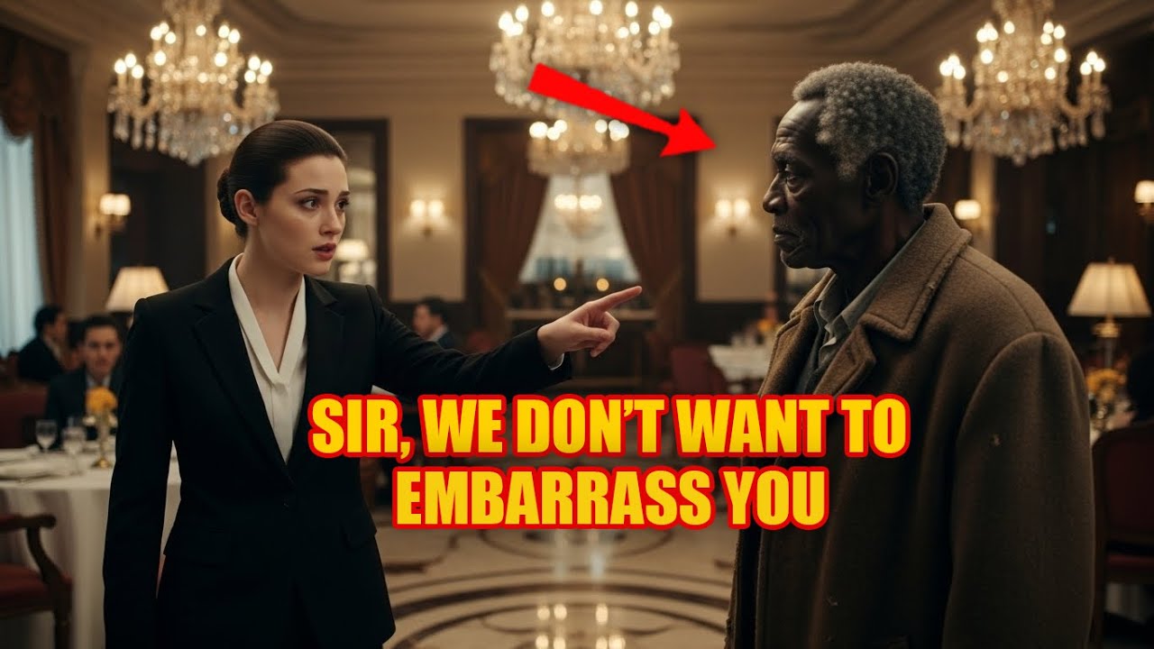 BLACK AFRICAN BILLIONAIRE REJECTED IN A LUXURY RESTAURANT-UNTIL HIS FORMER COOK RECOGNIZED HIM.