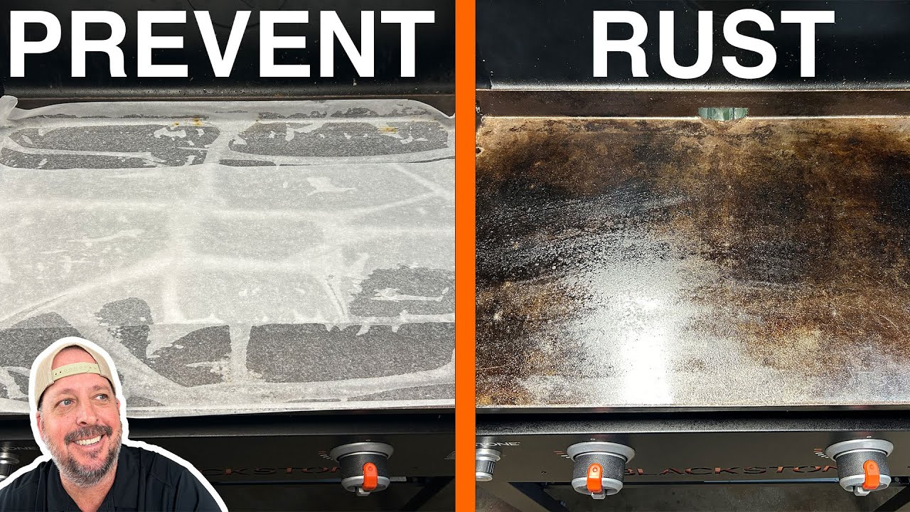 Как предотвратить ржавчину - Blackstone Storage #blackstone #griddle #itsgriddletime
