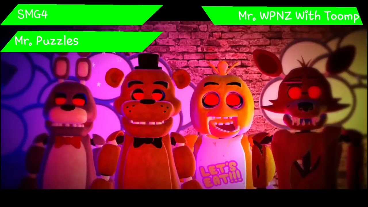 (SMG4 WOTFI 2025) SMG4 and Mr. Puzzles vs. Mr. WPNZ and Toomp with Healthbars 