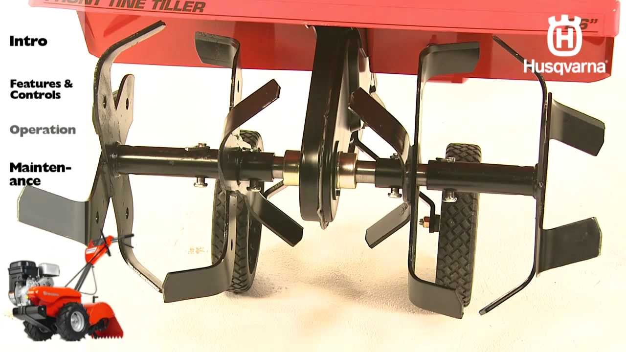 Husqvarna Tillers - Operation