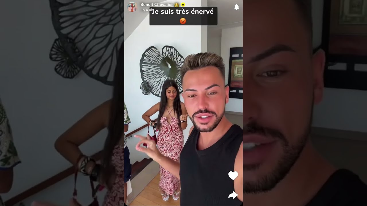 Benoit lui pas content du tout oh laLa 