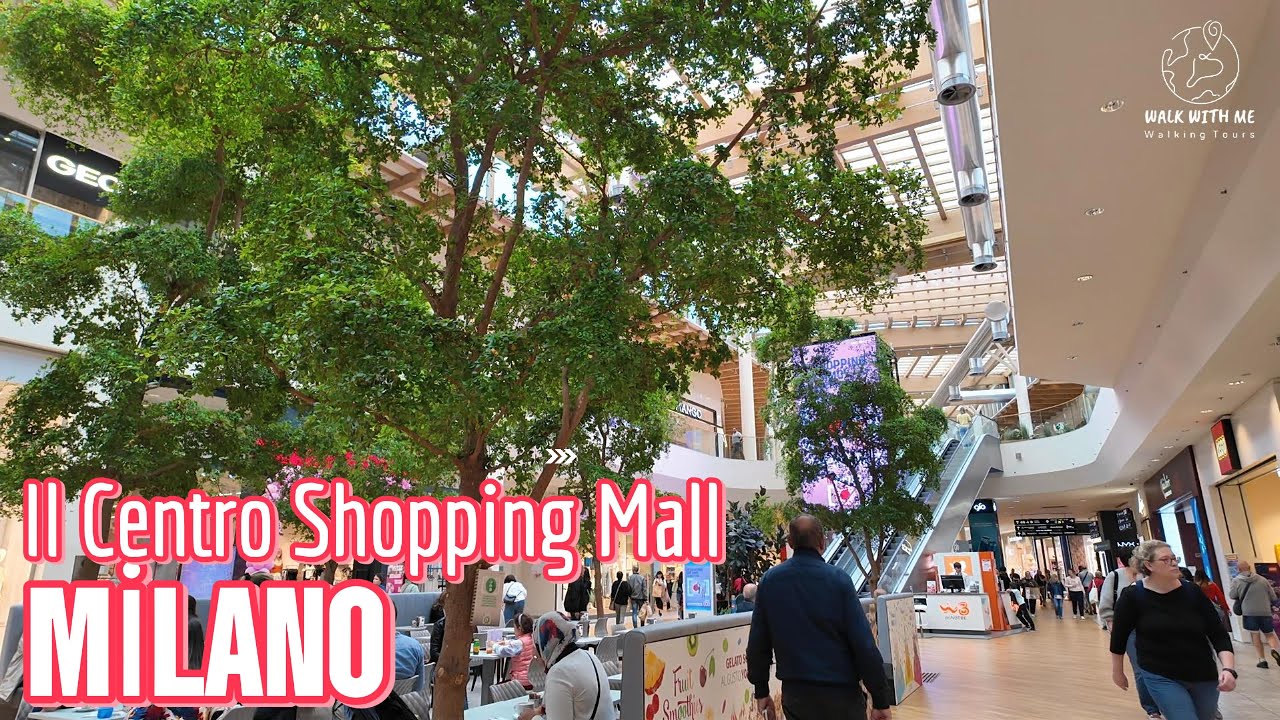 Exploring Il Centro Shopping Mall: A Natural Walkthrough with Ambient Sounds 🛍️🌟